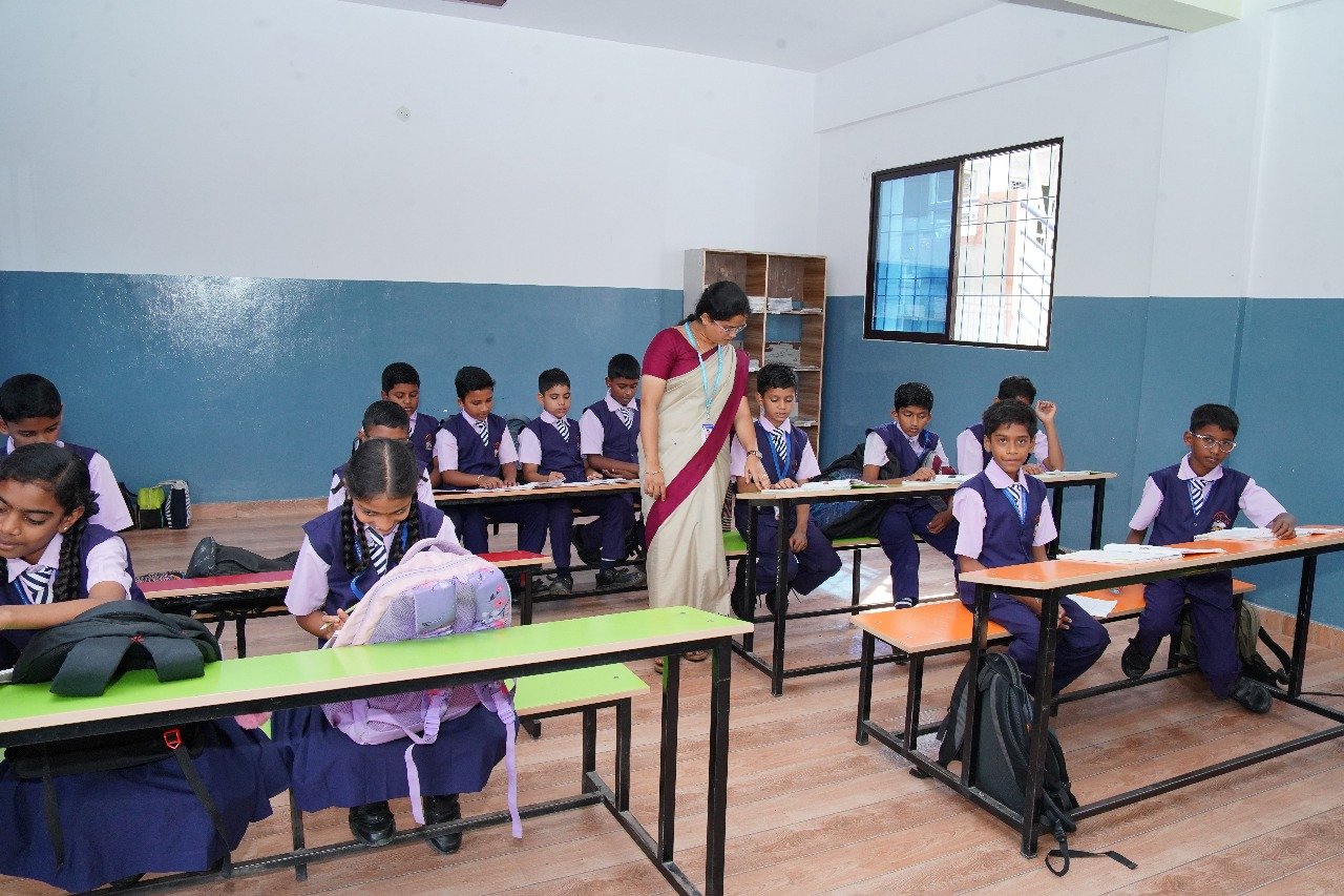 Students at Bright International Academy